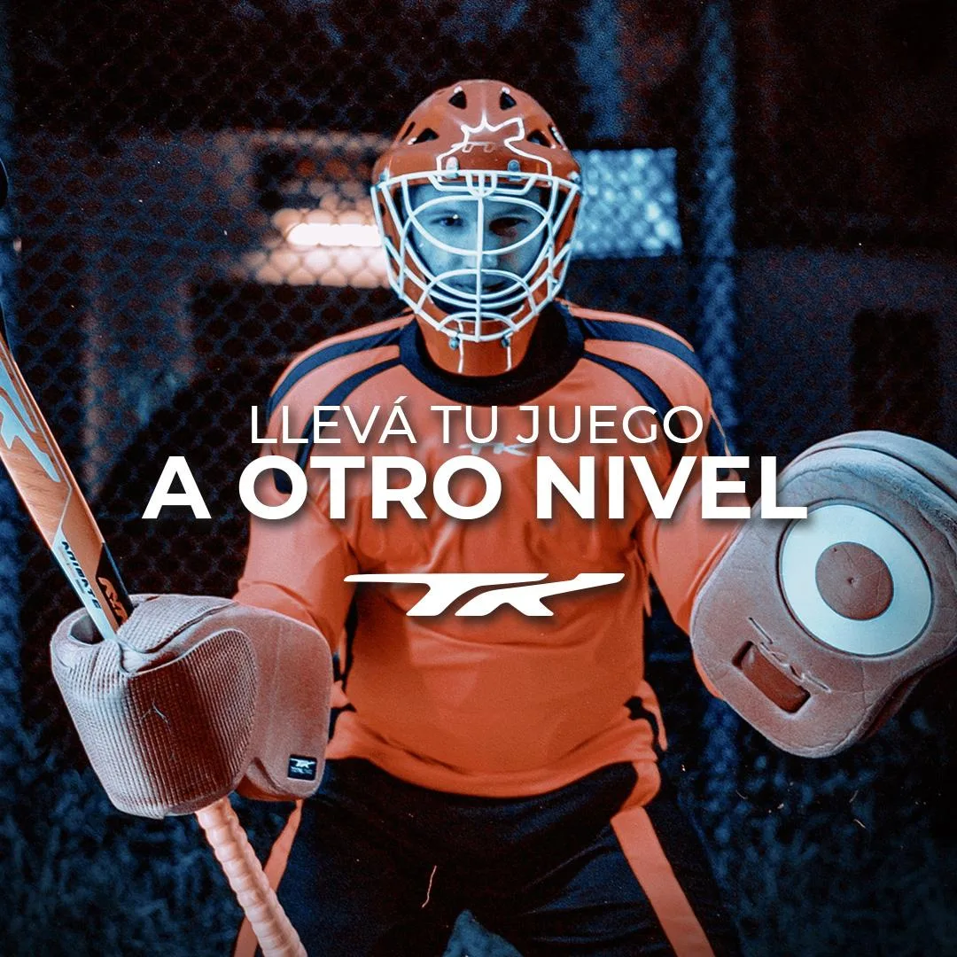 Piezas publicitarias de TK Hockey: Llevá tu juego a otro nivel