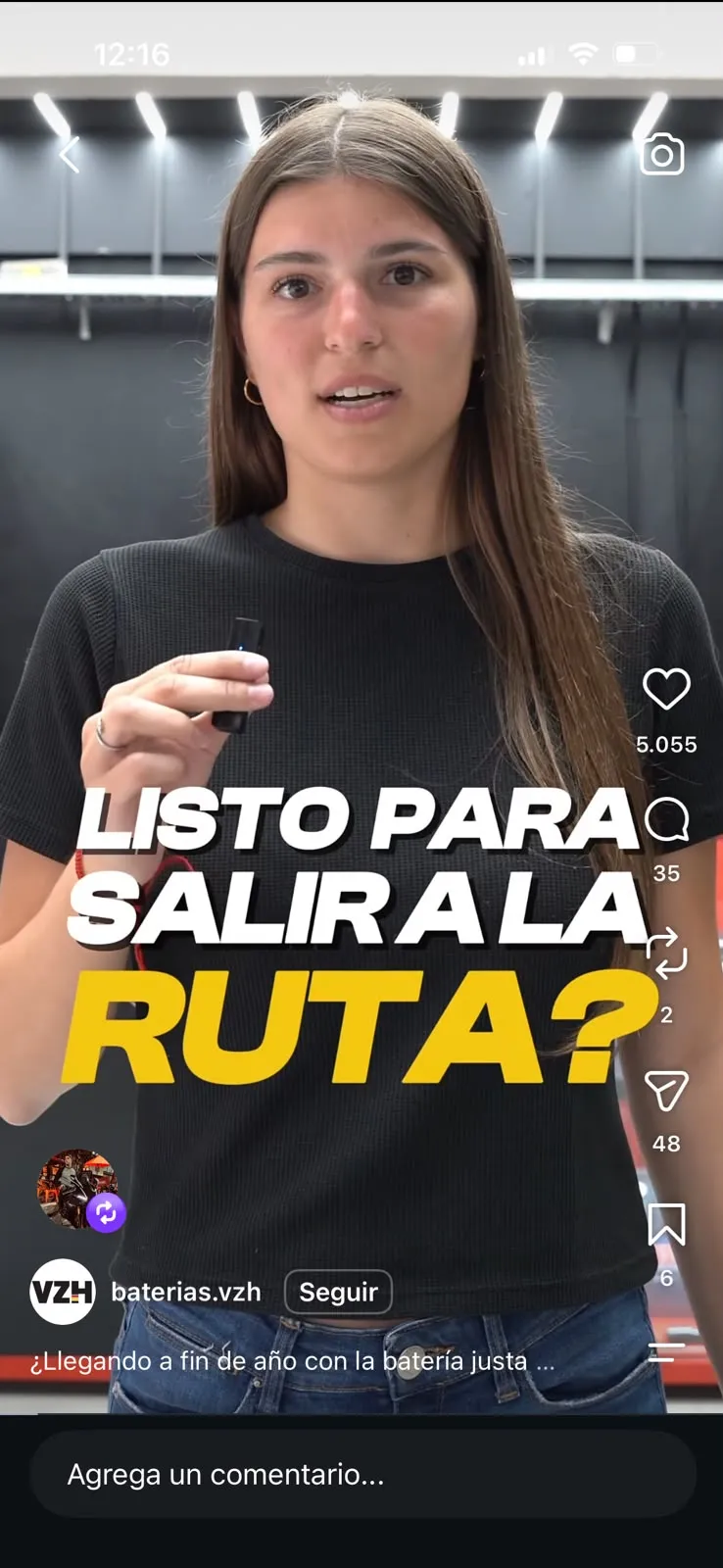 Reel de VZH: ¿Listo para salir a la ruta?