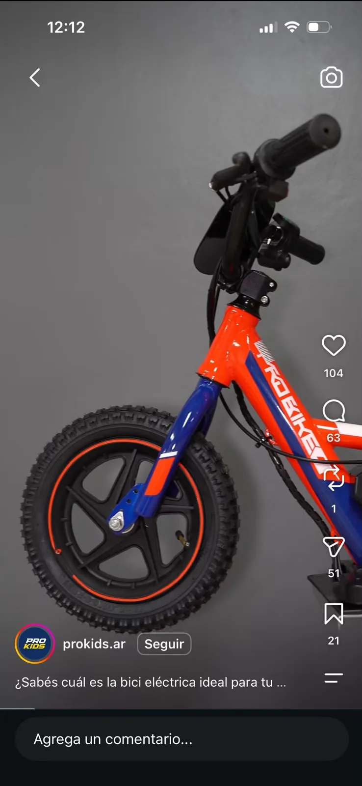 Reel de PRO KIDS: La bici eléctrica ideal