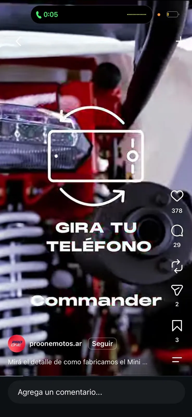 Reel de PRO ONE: Gira tu teléfono: así se fabrica el Mini Commander