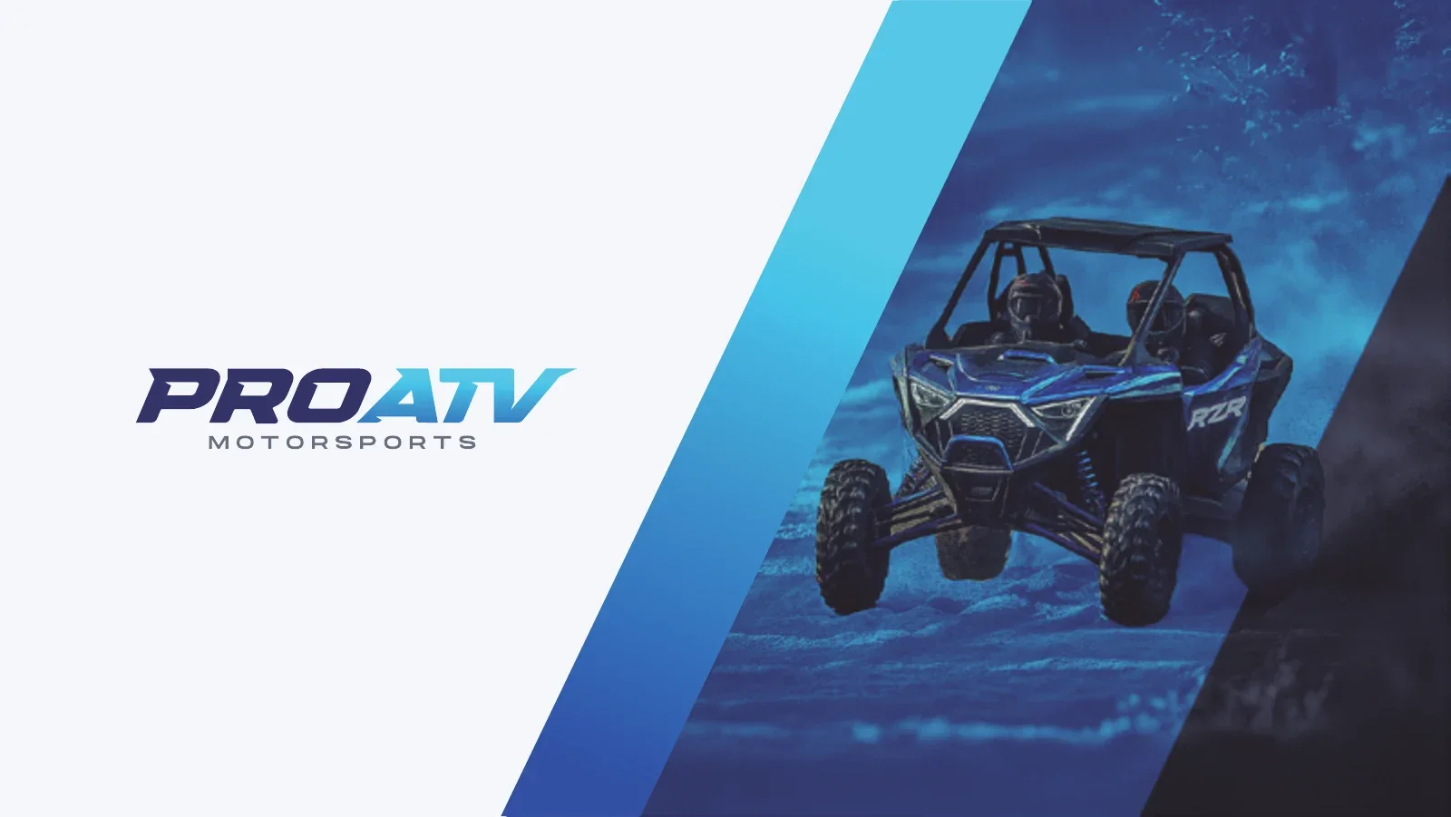 Portada del manual de identidad PRO ATV Motorsports