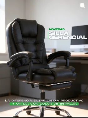 Publicación de PRO ENERGY Home: Novedad silla gerencial